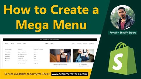create mega menu in shopify|How to Create Mega Menu in Shopify Shopify Store .